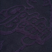 THE ALBANY ANNIVERSARY JACKET - Navy Melton Wool/Mahogany Leather Classic Fit - Golden Bear Sportswear 