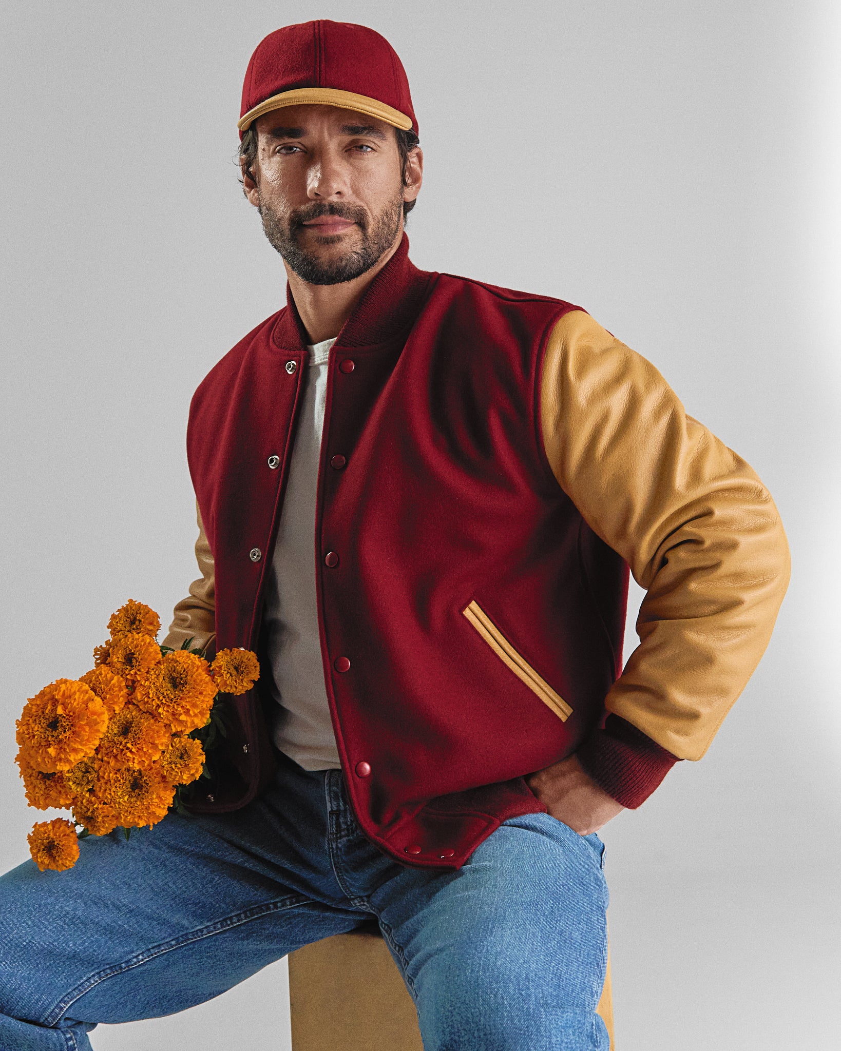 Tan Leather Classic Fit - Golden Bear Sportswear 