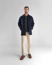 THE CAMBRIDGE - Navy Lux Wool Classic Fit - Golden Bear Sportswear 