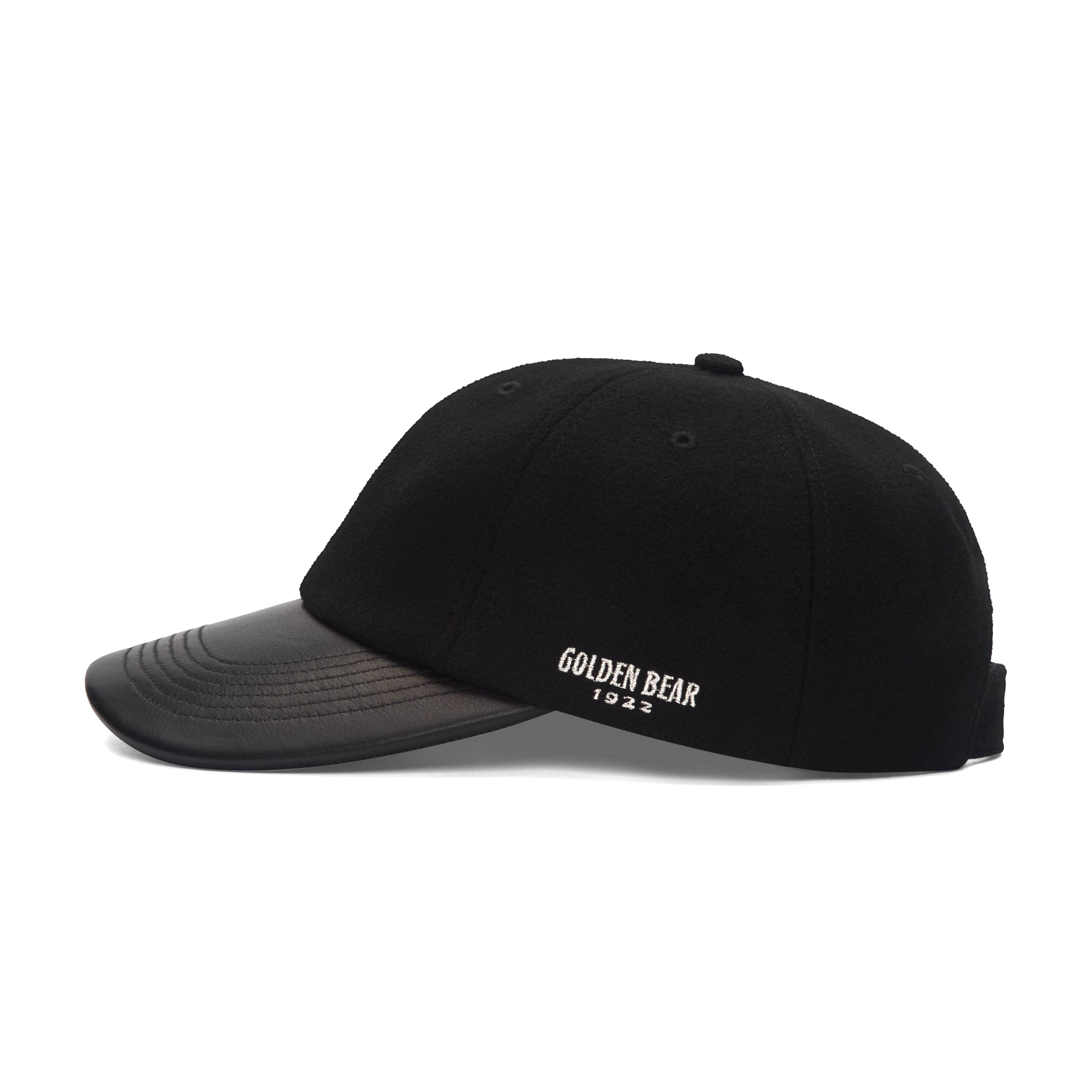 Leather Cap - Golden Bear Sportswear 