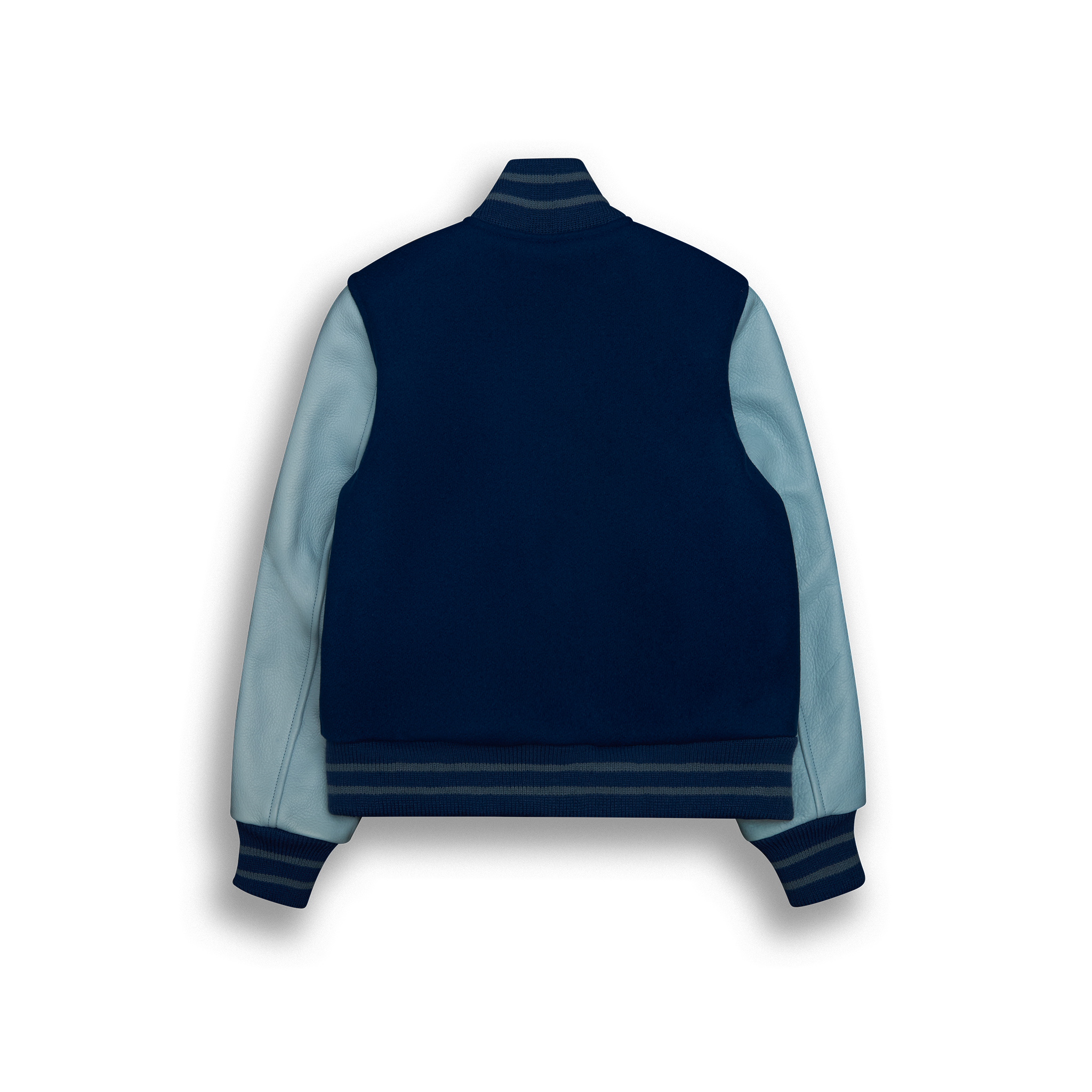 Light Blue Leather Kids Fit - Golden Bear Sportswear 