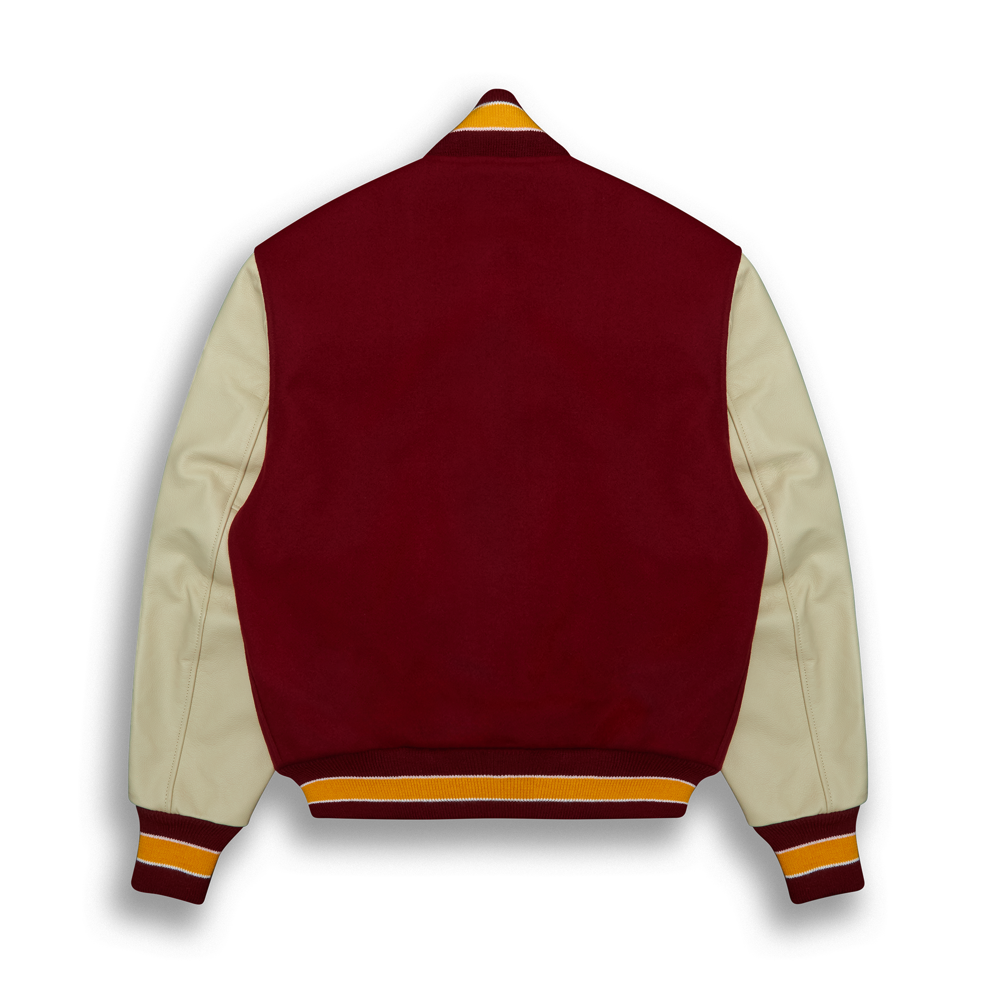 Cream Leather Classic Fit - Golden Bear Sportswear 