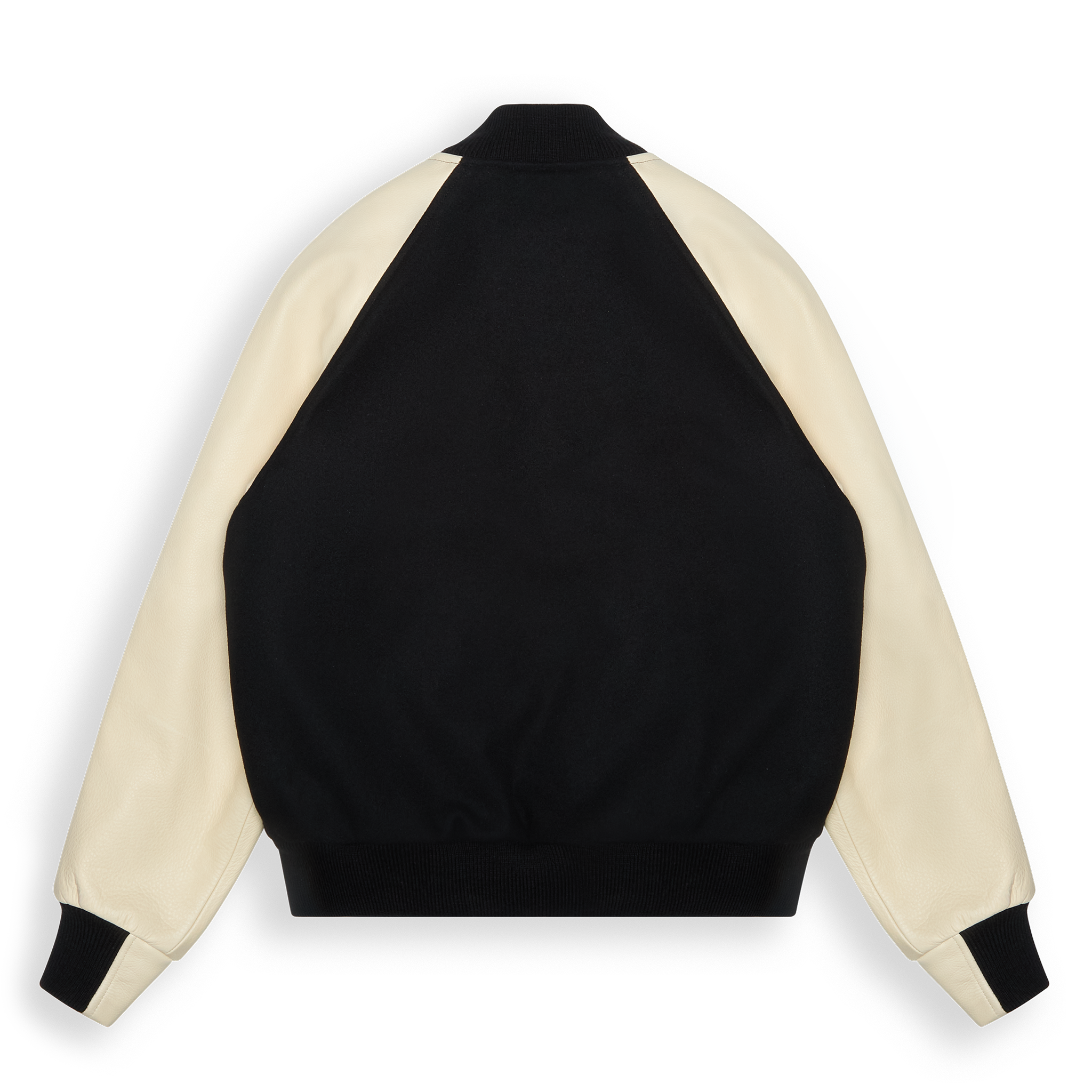 Beige Leather Raglan Classic Fit - Golden Bear Sportswear 