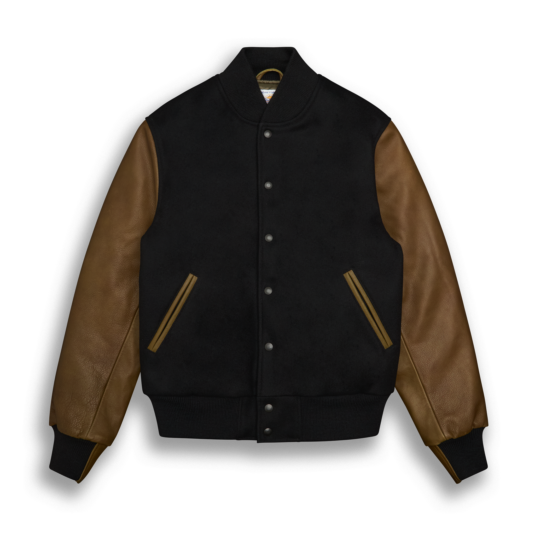 Olive Leather Contemporary Fit - Golden Bear Sportswear 